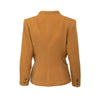 Secondhand Oscar de la Renta Velvet Collar Wool Jacket