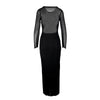 Secondhand Mugler Mesh Long Dress