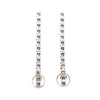 Secondhand Collection Privée Pendant Earrings with Diamonds