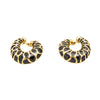 Secondhand Marina B Gold and Black metal Earrings