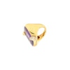 Secondhand Pomellato Ritratto Rose Gold Amethyst Ring