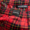 Secondhand Balenciaga Tartan Plaid Trousers