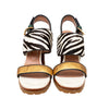 Secondhand Marni Dyed Calfskin Block Heel Sandals 