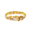 Secondhand Retro Diamond, Ruby & Gold Cover Watch Bracelet – '40s