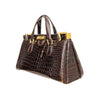 Secondhand Vintage Crocodile Leather Handbag