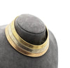 Secondhand Bulgari Gold, sliver and bronze necklace 