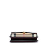 Burberry Small Leather and House Check Canvas Derby Macken Crossbody Secondhand