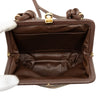 Burberry Vintage Check Canvas Kiss Lock Crossbody Secondhand