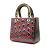 Dior Anselm Reyle Medium Metallic Lambskin Cannage Lady Dior Secondhand