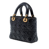 Dior Small Crinkled Patent Cannage My ABCDior Lady Dior Secondhand