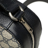 Secondhand Gucci Small GG Supreme Textured Dollar Calfskin Web Ophidia Camera Bag