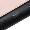 Celine Tricolor Leather Pocket Envelope Wallet On Chain Secondhand