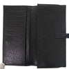 Gucci Textured Leather Bamboo Long Wallet Secondhand