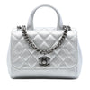 Chanel Metallic Grained Calfskin Pilot Essentials Double Sided Flap Secondhand