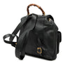 Gucci Calfskin Bamboo Drawstring Backpack Secondhand