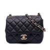 Chanel Mini Square Classic Lambskin Single Flap Secondhand