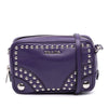 Prada Mini Leather Studded Camera Bag Secondhand