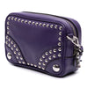 Prada Mini Leather Studded Camera Bag Secondhand