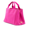 Prada Small Canvas Canapa Logo Tote Secondhand