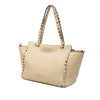 Valentino Small Grained Calfskin Rockstud Trapeze Satchel Secondhand