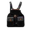 Gucci Suede Bamboo Backpack Secondhand
