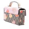 Gucci Mini GG Supreme Monogram Les Pommes Padlock Satchel Secondhand
