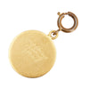 Hermès Gold Plated Clou de Selle Pendant Secondhand