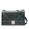 Dior Medium Crackled Deerskin Diorama Flap Secondhand