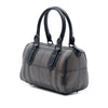 Burberry Smoke Check Coated Canvas Chester Boston Bag Secondhand