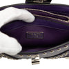 Prada City Calfskin Studded Elektra Turn Lock Clutch Secondhand