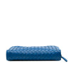 Bottega Veneta Nappa Intrecciato Zip Around Wallet On Chain Secondhand
