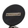 Prada Saffiano and Brass Robot Chain Brooch Secondhand