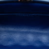 Chanel Quilted Patent Timeless Kiss Lock Clutch Secondhand