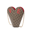 Gucci Valentines Day GG Supreme Love Heart Bag Secondhand