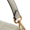 Fendi Zucca Embroidered Canvas Baguette Satchel Secondhand