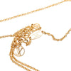 Louis Vuitton Gold Plated Essential V Necklace Secondhand