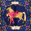 Hermès Cheval Turc Silk Scarf 90 Secondhand