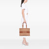 Celine Large Striped Canvas Cabas Thais Tote Secondhand