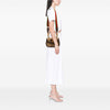 Gucci Small Jumbo GG Canvas Web Bamboo 1947 Top Handle Bag Secondhand