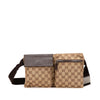 Gucci GG Canvas Double Pocket Belt Bag Secondhand