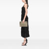 LOEWE Embossed Anagram Leather Repeat T Clutch Secondhand