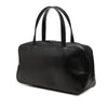 Burberry Nova Check Canvas Trimmed Leather Handbag Secondhand