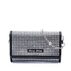Miu Miu Soft Nappa Crystal Embellished Wallet on Chain Secondhand