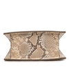 Jacquemus Snake Embossed Leather Le Chiquito Moyen Satchel Secondhand