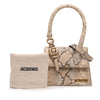 Jacquemus Snake Embossed Leather Le Chiquito Moyen Satchel Secondhand