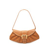 Celine Small Leather Buckle Flap Shoulder Bag Secondhand