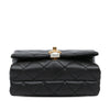 Chanel Mini Quilted Calfskin Pearl CC Accordion Flap Secondhand