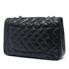 Chanel Jumbo Classic Perforated Lambskin Single Flap Secondhand