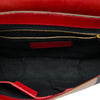 Burberry Leather and House Check Canvas Bridle Abbott Crossbody Secondhand