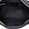 Burberry Studded Leather Trimmed House Check Canvas Shoulder Bag Secondhand